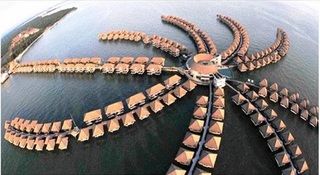 Golden Palm Tree Sea Villas & Spa Sungai Pelek Eksteriør bilde